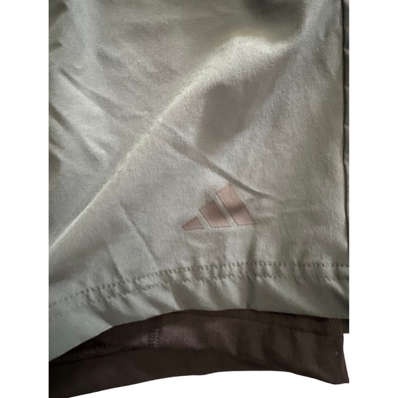 Adidas men’s athletic shorts dark teal XL - Picture 3 of 4